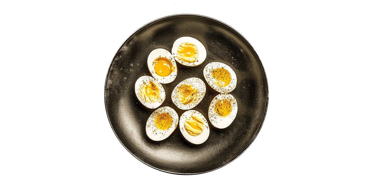  Boiled eggs